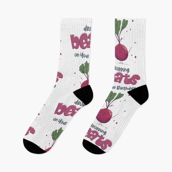 Item preview, Dropping Beats on Your Birthday – A Rootin’ Tootin’ Beet Full of Birthday Rhythms & Veggie Vibes designed and sold by FUNqoosh.