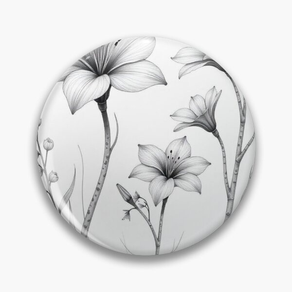 Item preview,  Hand-Drawn Flower Collection – Elegant Botanical Illustrations designed and sold by hjian8219.