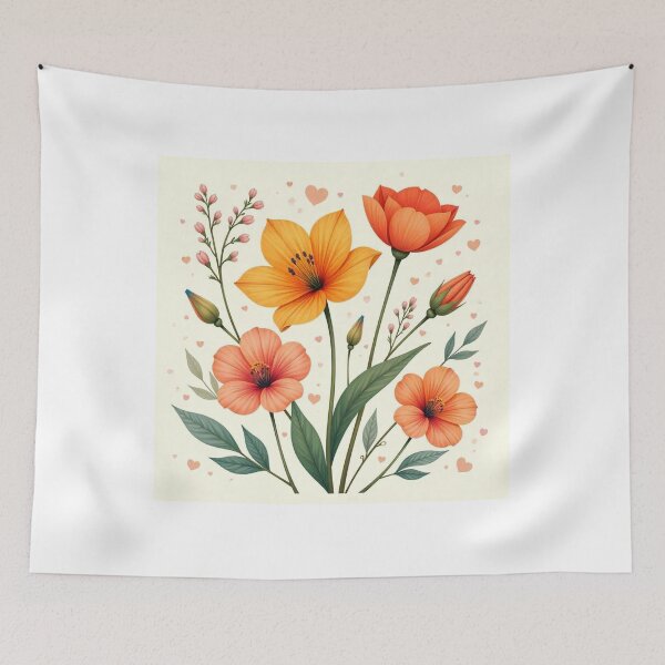 Item preview,  Hand-Drawn Flower Collection – Elegant Botanical Illustrations designed and sold by hjian8219.
