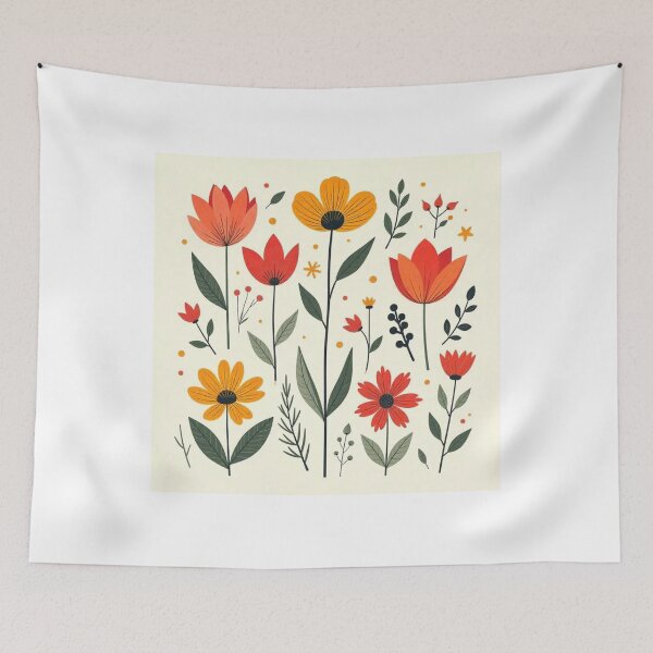 Item preview,  Hand-Drawn Flower Collection – Elegant Botanical Illustrations designed and sold by hjian8219.