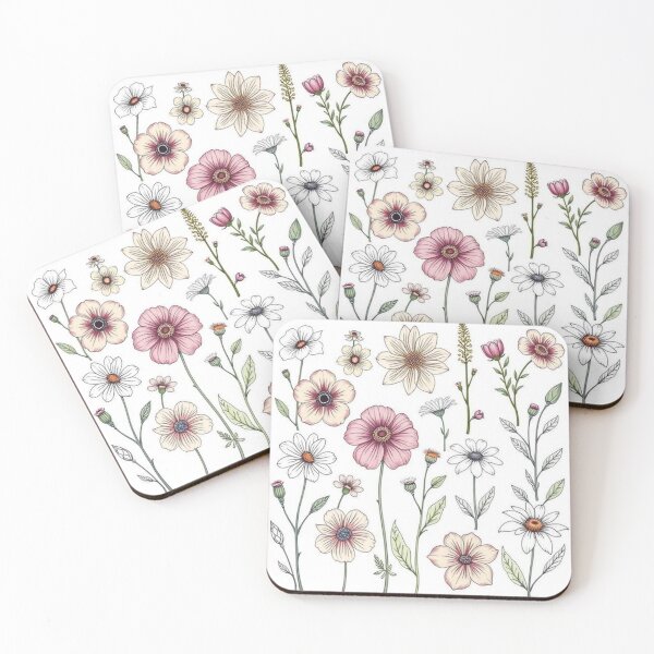 Item preview,  Hand-Drawn Flower Collection – Elegant Botanical Illustrations designed and sold by hjian8219.