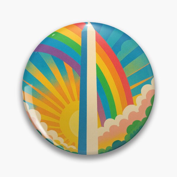 Item preview, WorldPride 2025 Washington D.C. – Rainbow Monument Celebration designed and sold by Aryabek.