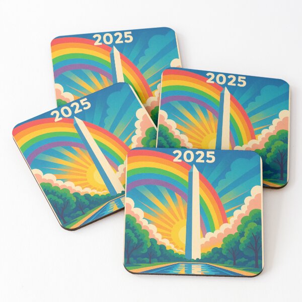 Item preview, WorldPride 2025 Washington D.C. – Rainbow Monument Celebration designed and sold by Aryabek.