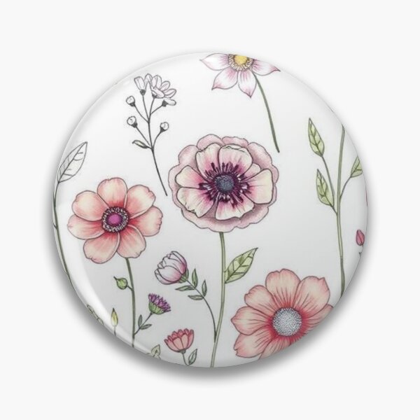 Item preview,  Hand-Drawn Flower Collection – Elegant Botanical Illustrations designed and sold by hjian8219.