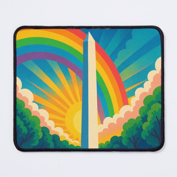 Item preview, WorldPride 2025 Washington D.C. – Rainbow Monument Celebration designed and sold by Aryabek.