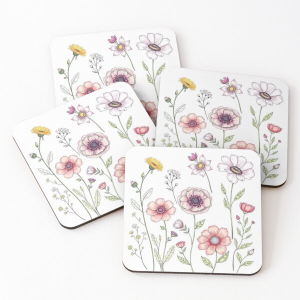 Item preview,  Hand-Drawn Flower Collection – Elegant Botanical Illustrations designed and sold by hjian8219.