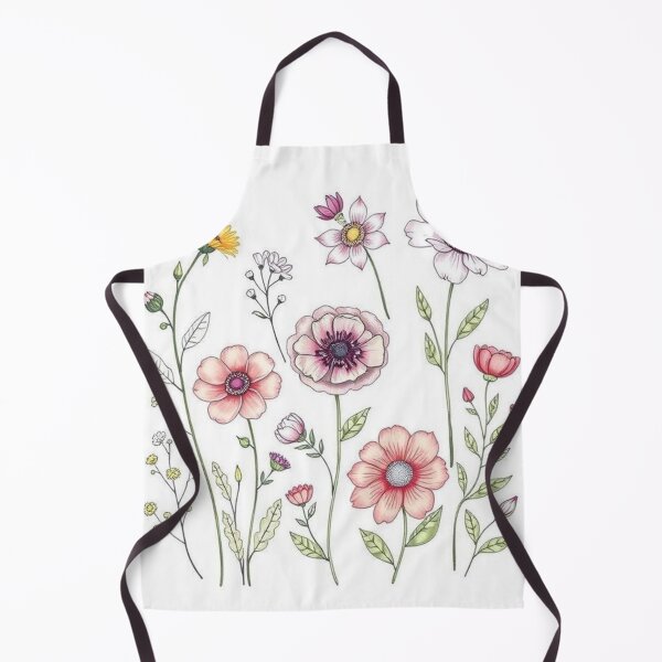 Item preview, Hand-Drawn Flower Collection – Elegant Botanical Illustrations designed and sold by hjian8219.