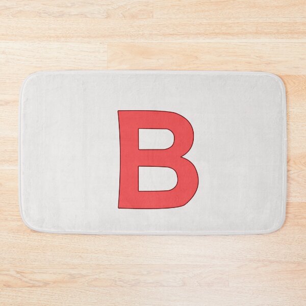 Item preview, letter b red designed and sold by ZiphGames.