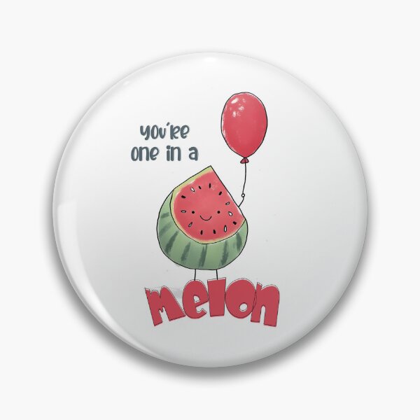 Item preview, You’re One in a Melon – A Juicy Slice of Cuteness with a Punny Twist & Balloon-Powered Charm designed and sold by FUNqoosh.