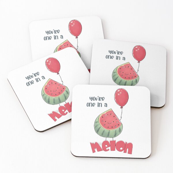 Item preview, You’re One in a Melon – A Juicy Slice of Cuteness with a Punny Twist & Balloon-Powered Charm designed and sold by FUNqoosh.