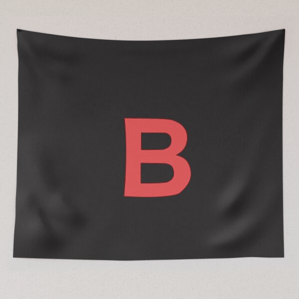 Item preview, letter b red designed and sold by ZiphGames.