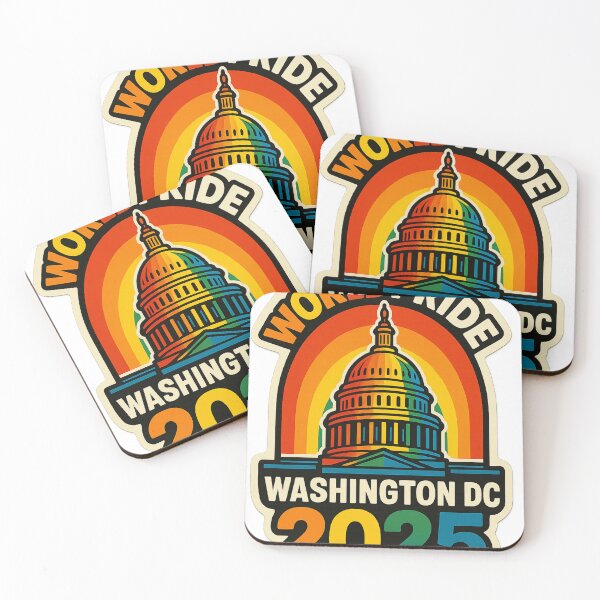 Item preview, WorldPride 2025 Capitol Rainbow Emblem – Washington D.C. Pride designed and sold by Aryabek.