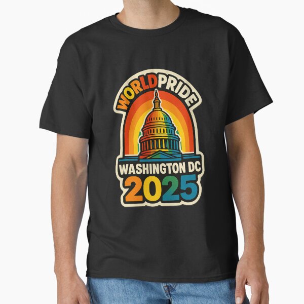 Item preview, WorldPride 2025 Capitol Rainbow Emblem – Washington D.C. Pride designed and sold by Aryabek.