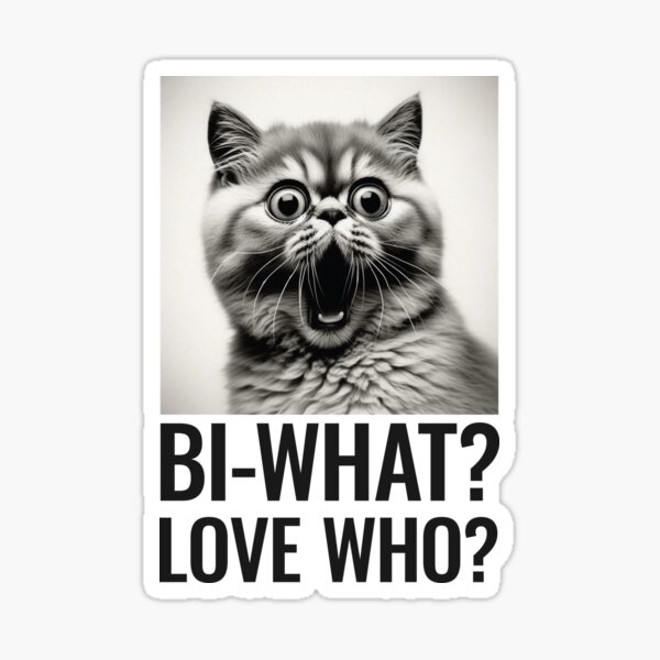 Item preview, Bi-What? Love Who? | Fearless Bisexual Pride Statement | Bold Identity Expression | Love Without Boundaries | Queer and Unapologetic Message designed and sold by PaintedPixels01.