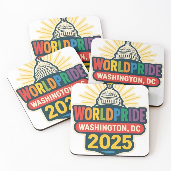 Item preview, Washington D.C. WorldPride 2025 Badge – Capitol Celebration of Equality designed and sold by Aryabek.