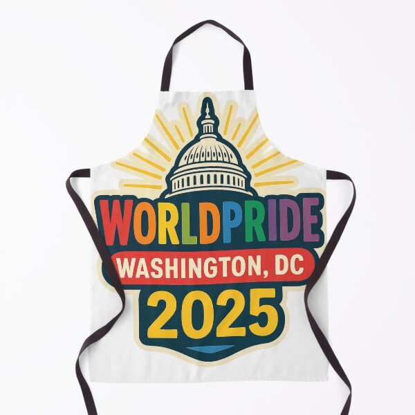 Item preview, Washington D.C. WorldPride 2025 Badge – Capitol Celebration of Equality designed and sold by Aryabek.
