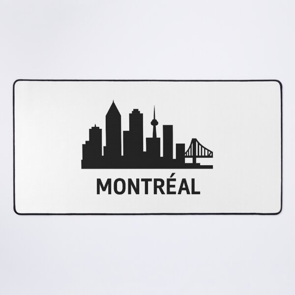 Aperçu de l'œuvre Silhouette de la ligne d'horizon de Montréal créée et vendue par PetstyleLover.