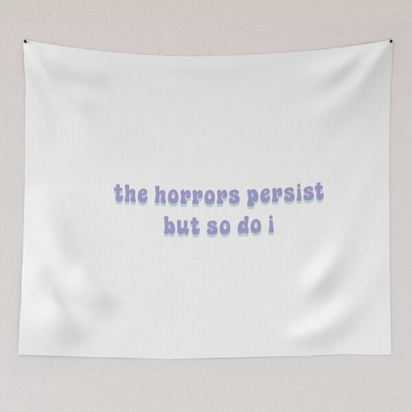 Item preview, The Horrors Persist designed and sold by Paper Drip.