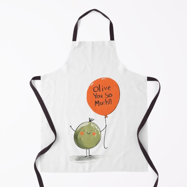 Item preview, Olive You So Much: I Love You – A Balloon, A Smile, and a Whole Jar of Love & Puns! designed and sold by FUNqoosh.