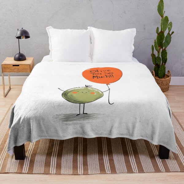 Item preview, Olive You So Much: I Love You – A Balloon, A Smile, and a Whole Jar of Love & Puns! designed and sold by FUNqoosh.