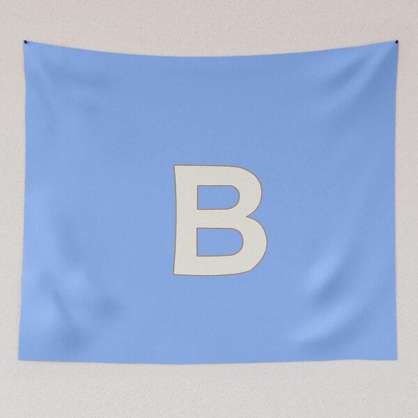 Item preview, letter b white designed and sold by ZiphGames.