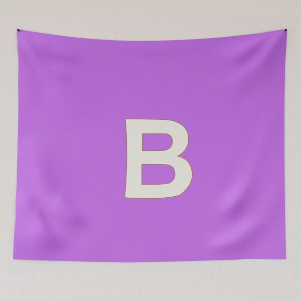 Item preview, letter b white designed and sold by ZiphGames.