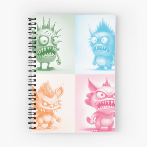 Item preview, Monsters designed and sold by Onehappyhook.