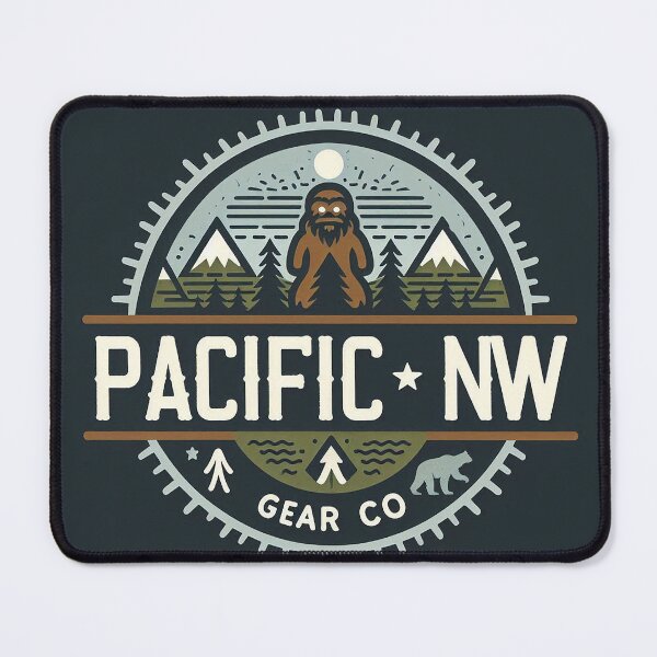 Item preview, Pacific Adventure | Retro Camping Design | Travel Gear | Outdoor Graphic | Pacific NW Gear Co designed and sold by PacificNWGearCo.