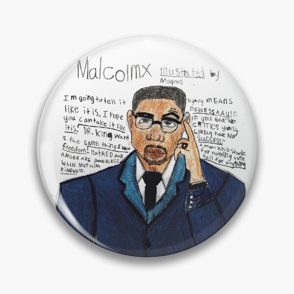 Item preview, Malcolm X by Magnas Anderson designed and sold by TiMary.