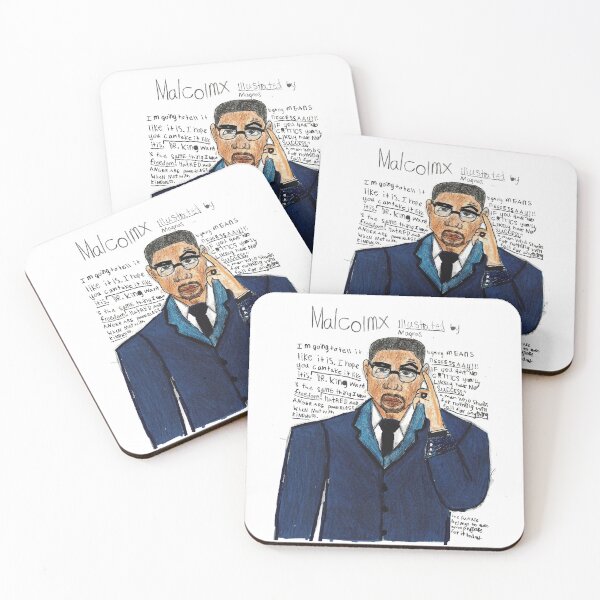 Item preview, Malcolm X by Magnas Anderson designed and sold by TiMary.