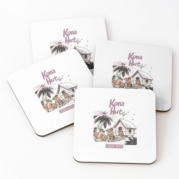 Item preview, Vintave Kona Hut - Laguna Beach, California designed and sold by QuayTradingCo.