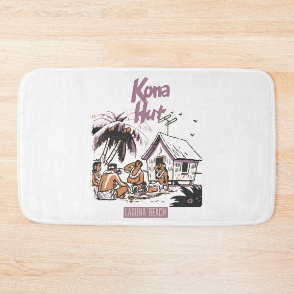 Item preview, Vintave Kona Hut - Laguna Beach, California designed and sold by QuayTradingCo.