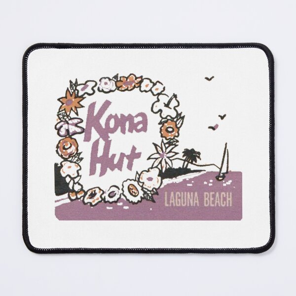 Item preview, Vintave Kona Hut - Laguna Beach, California designed and sold by QuayTradingCo.