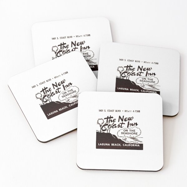 Item preview, Vintage The New Coast Inn - Laguna Beach, California designed and sold by QuayTradingCo.