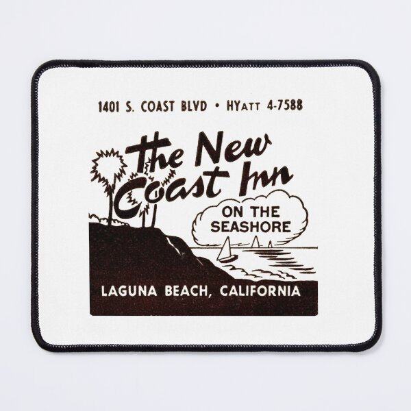 Item preview, Vintage The New Coast Inn - Laguna Beach, California designed and sold by QuayTradingCo.