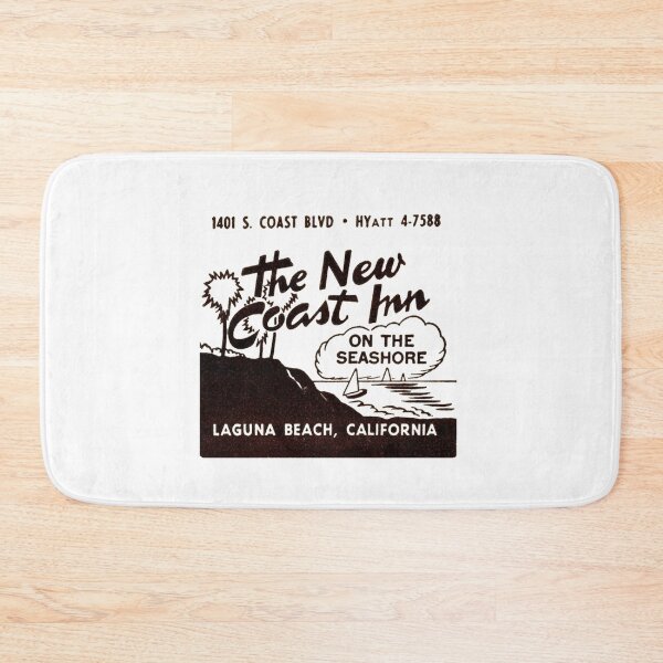 Item preview, Vintage The New Coast Inn - Laguna Beach, California designed and sold by QuayTradingCo.