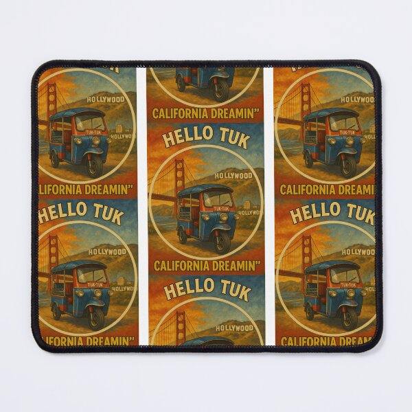 Item preview, Hello Tuk Tuk – California Dreamin' Ride designed and sold by muitee.