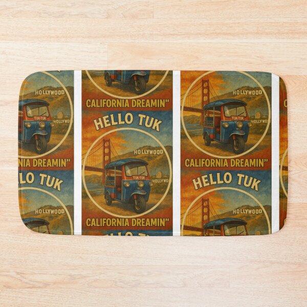 Item preview, Hello Tuk Tuk – California Dreamin' Ride designed and sold by muitee.