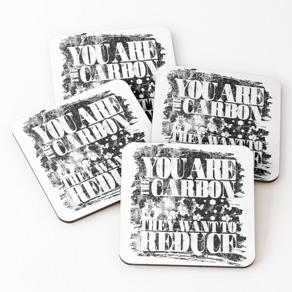 Item preview, You Are The Carbon They Want To Reduce designed and sold by Bearded Jester Designs.