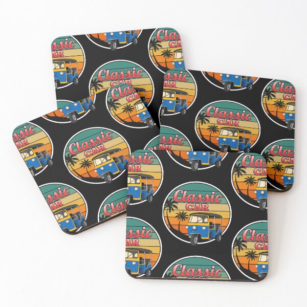 Item preview, Classic Car – Tropical Tuk Tuk Vibes designed and sold by muitee.