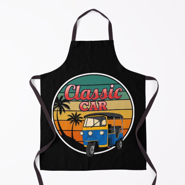 Item preview, Classic Car – Tropical Tuk Tuk Vibes designed and sold by muitee.