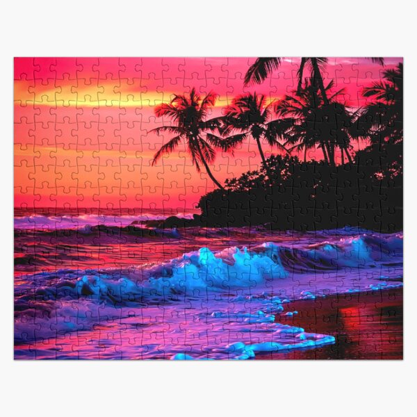Item preview, Vibrant Tropical Sunset designed and sold by Exodoi.