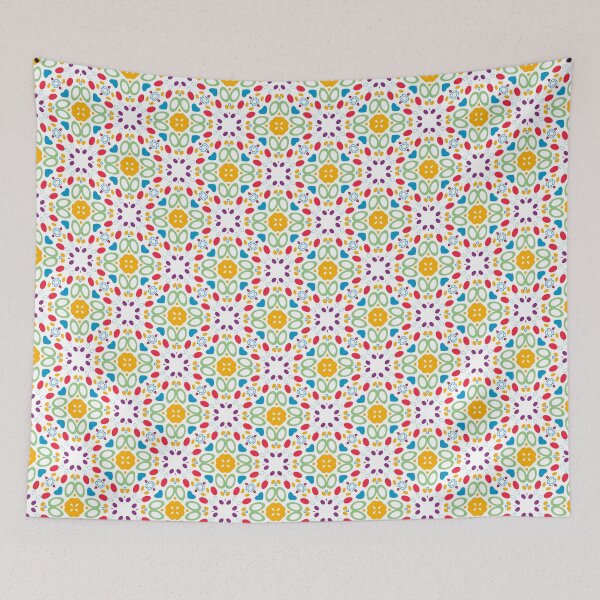 Item preview, light abstract decorative atmosphere seamless colorful repeat pattern designed and sold by Abrahamjrnd.