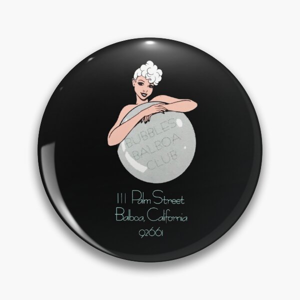 Item preview, Vintage Bubbles Balboa Club - Balboa, California designed and sold by QuayTradingCo.