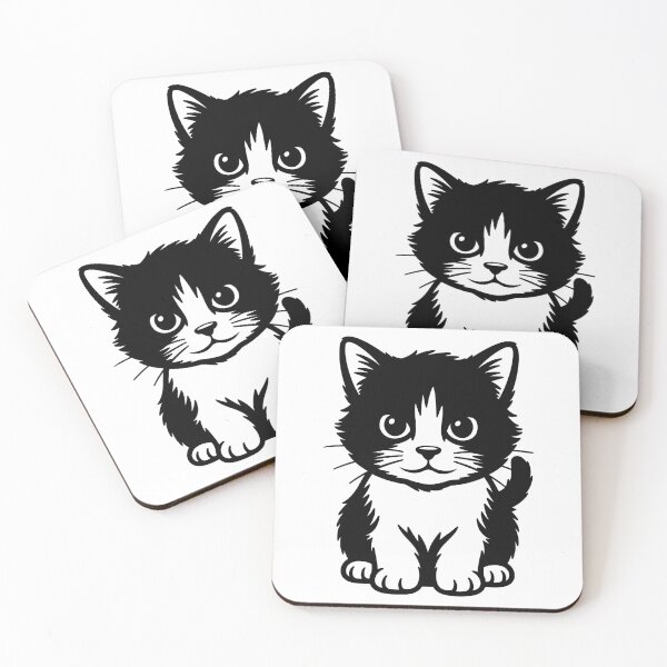 Item preview, Mischievous Cartoon Kitten Illustration designed and sold by theartfulaspie.