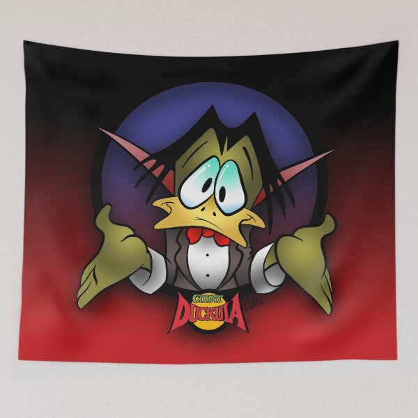 Item preview, DUCK COUNT DUCKULA / COUNT PÁTULA - TERROR CARTOON RETRO VINTAGE designed and sold by CuPensky.