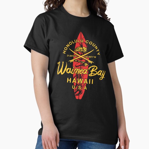 Item preview, Hawaii Waimea Bay Oahu Hawaiian designed and sold by IronEcho.