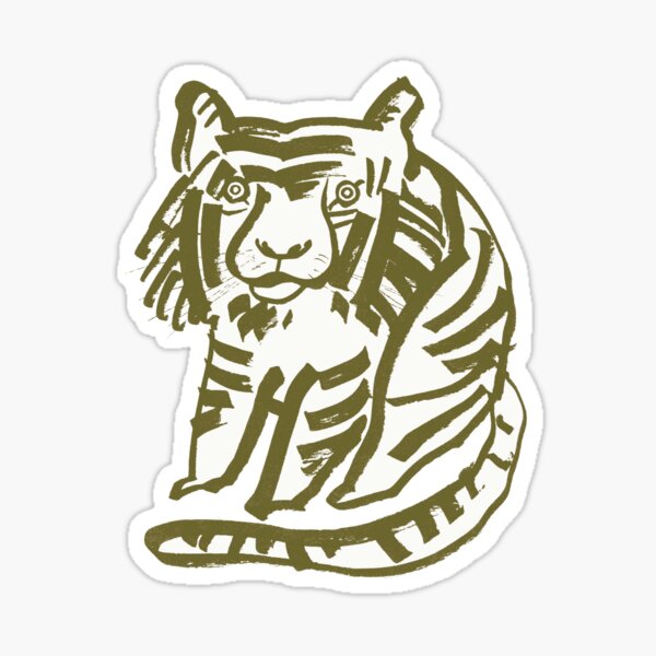Artikel-Vorschau von Tiger, designt und verkauft von PIKUUNIKA-art.