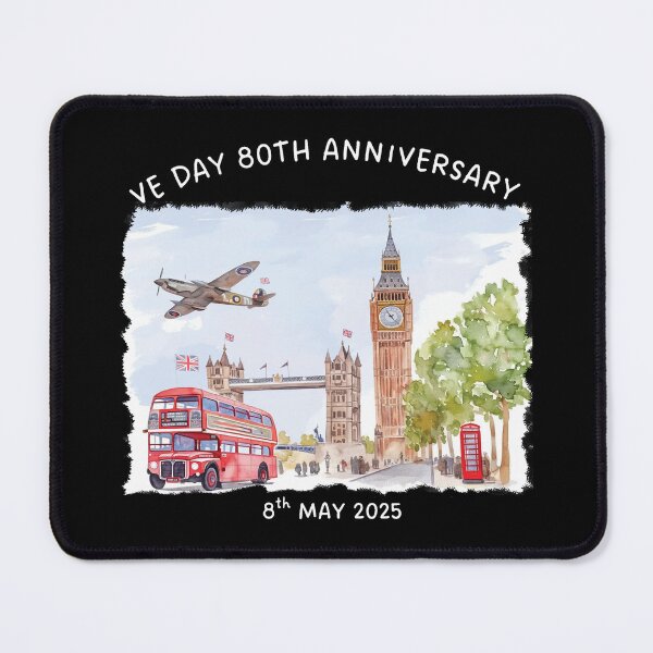 Item preview, VE Day 80th Anniversary designed and sold by catnolioo.