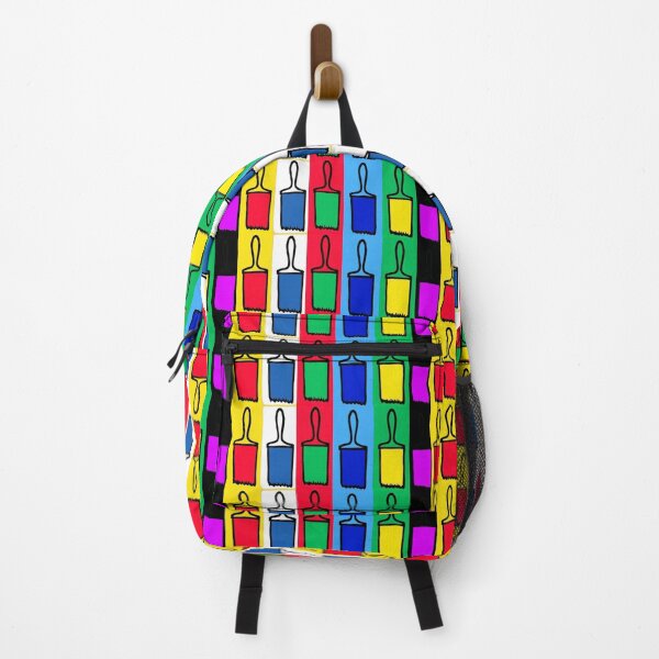 Item preview, Pop Art Paintbrushes in Rainbow Colors designed and sold by TriForceDesign.
